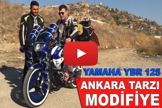 Full Yapılı Yamaha Ybr 125 İnceleme | Ankara Tarzı Moto Kurye Modifiye
