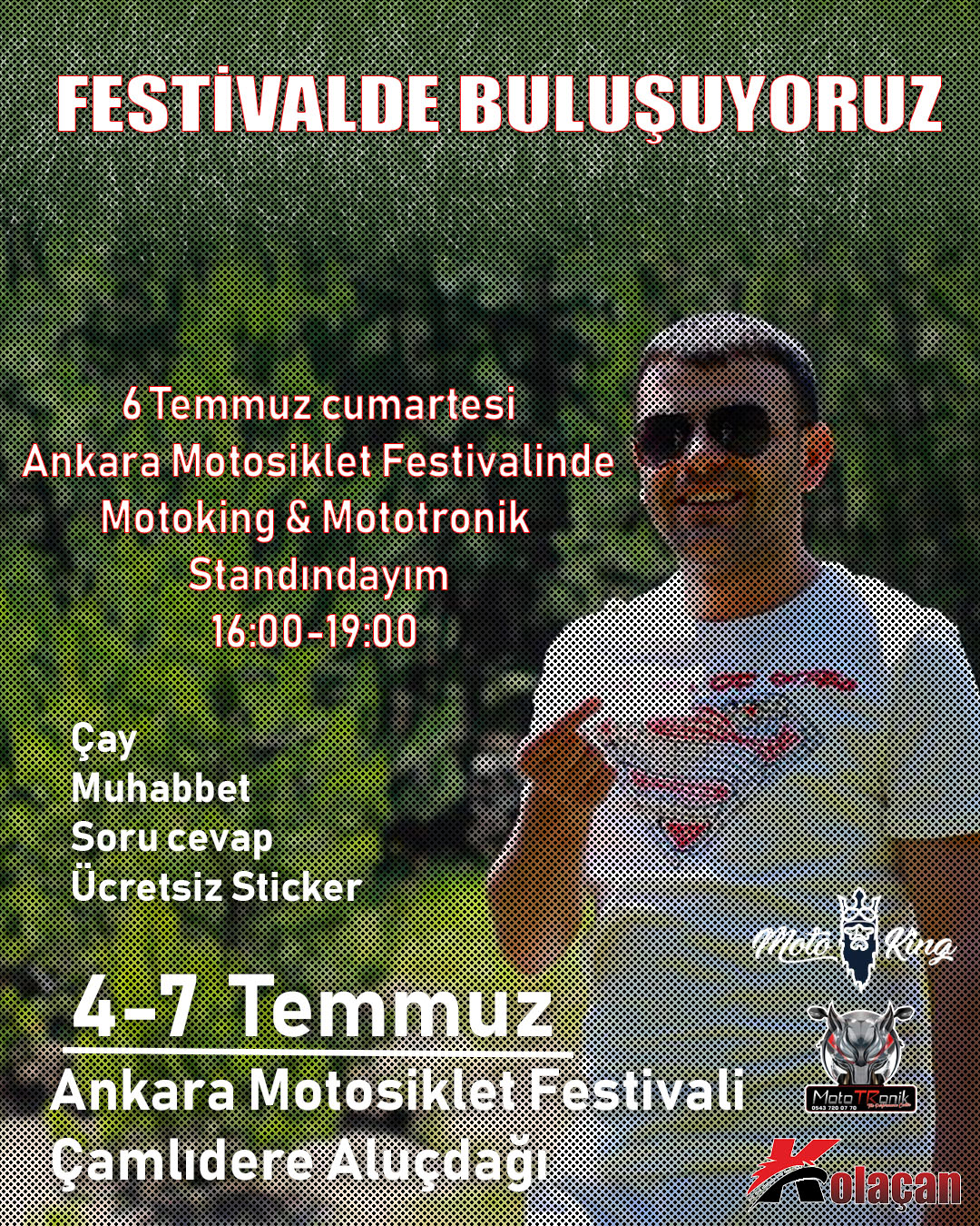 Ankara Motosiklet Festivalinde buluşuyoruz