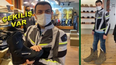 Türk Ordusu tedarikçisinden motosiklet botu aldım | YDS Mağaza turu