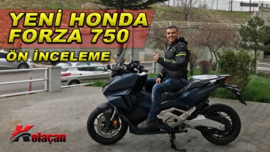 Honda Forza 750 Maxi Scooter motosiklet Ön inceleme | Kolaçan 2021