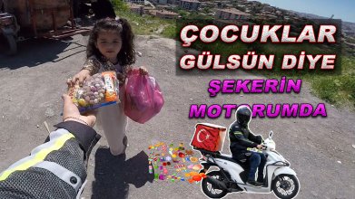 Bayram da Ankara'ya Şeker Dağıttım | Şekerim Motorumda 2021