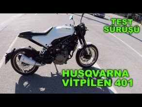 Husqvarna Vitpilen 401 Test Sürüşü 2019