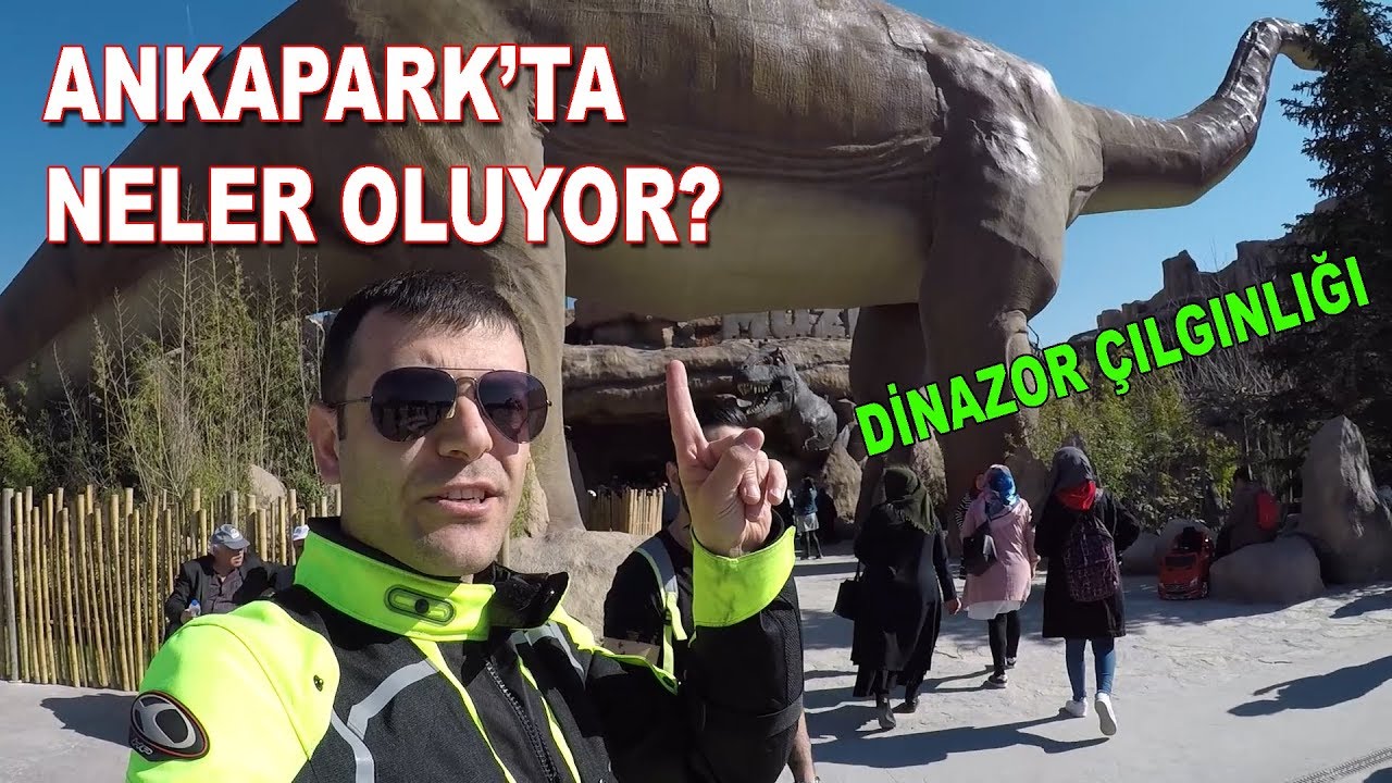 Dinozorlarla Bir gün | Ankapark'ı Kolaçan Ediyoruz| Ankara'yı geziyorum Vlog