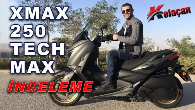 Yamaha xmax 250 tech max motosiklet inceleme ve kullanıcı yorumu