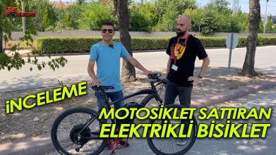 Motosiklet sattıran bisiklet | Elektrikli bisiklet inceleme ve kullanıcı yorumu | Kolaçan