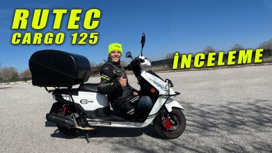 Kurye motosikleti olur mu? | Rutec Cargo 125 scooter İnceleme | Kolaçan