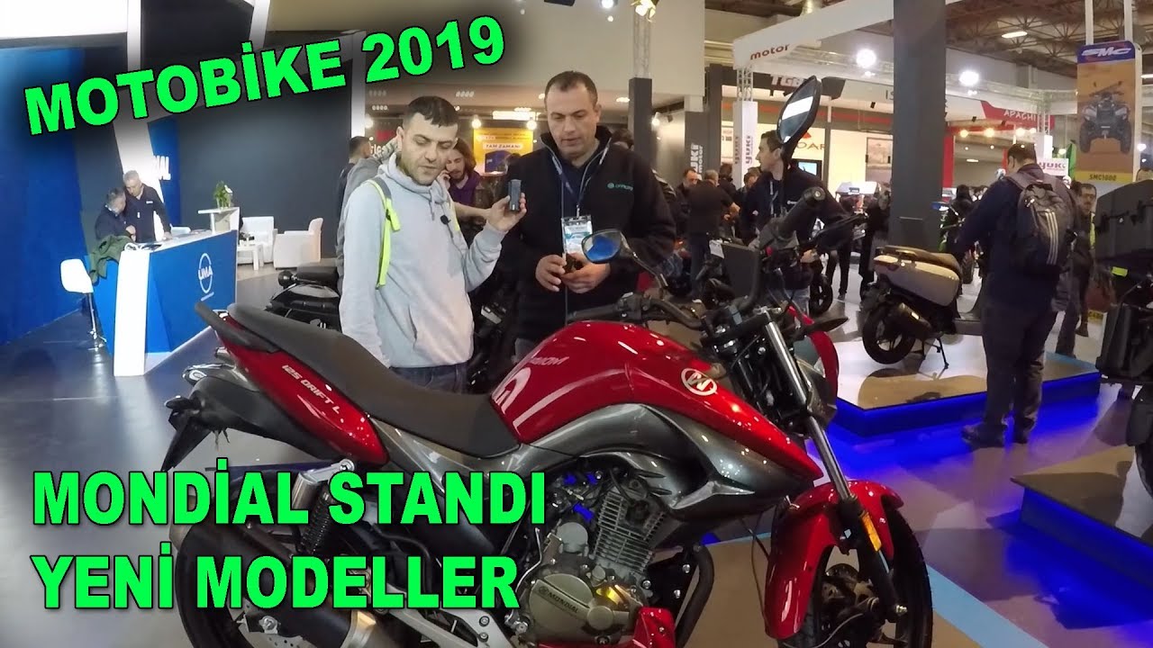 Mondial Standı 16 Yeni Model | Motobike Motosiklet Fuarı 2019