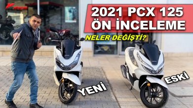 Yeni Honda Pcx 125 ön inceleme 2021 | Neler değişti?