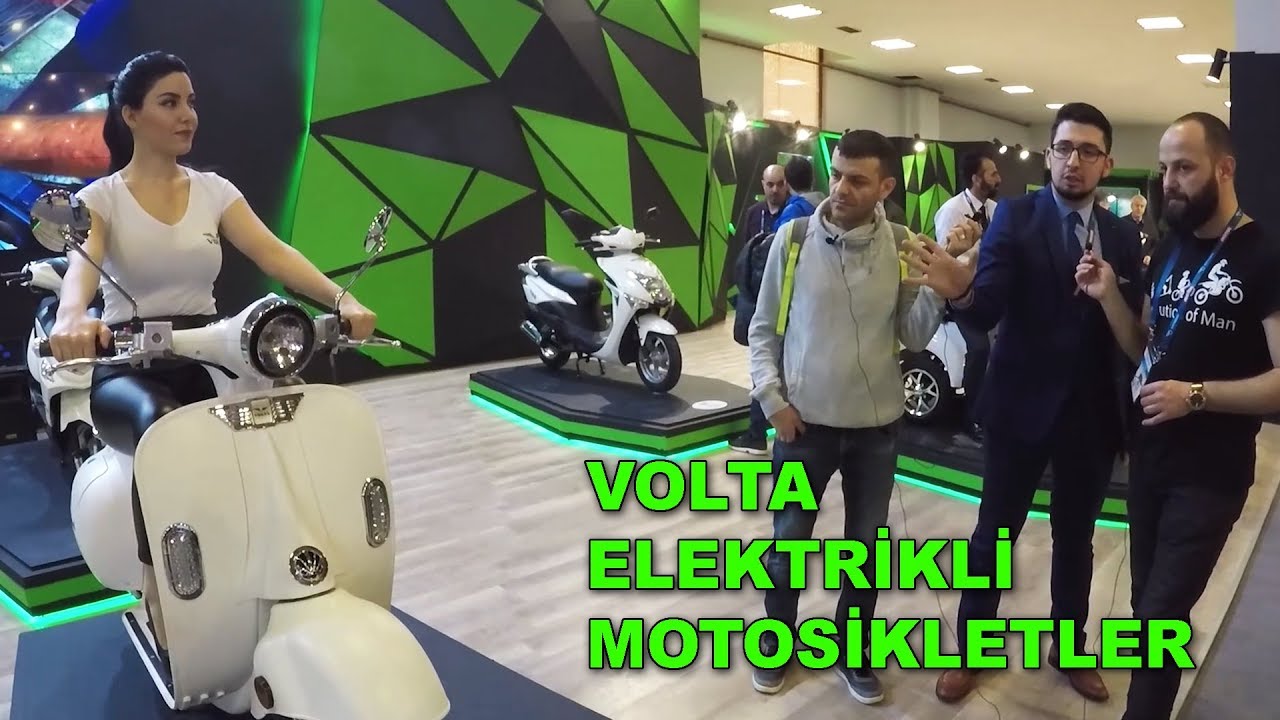 Motobike 2019 Volta Elektrikli Motosiklet Standı